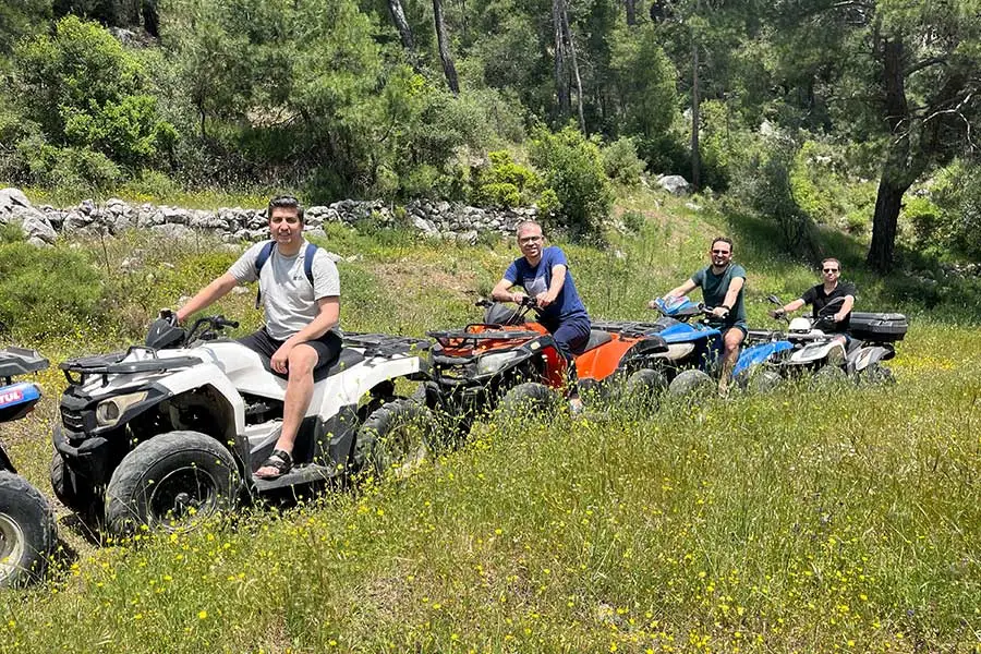 Olympos ATV quad safari parkur