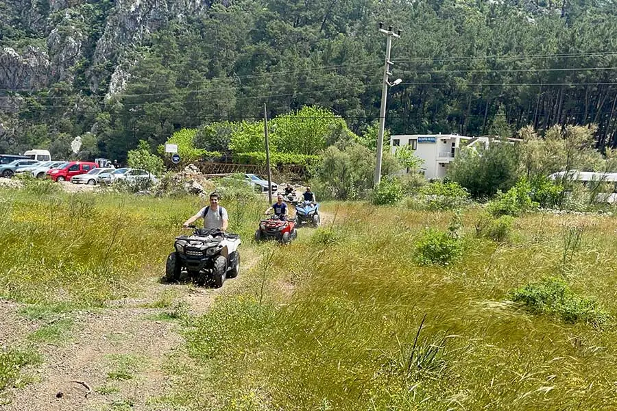 Olympos ATV safari dere geçişi