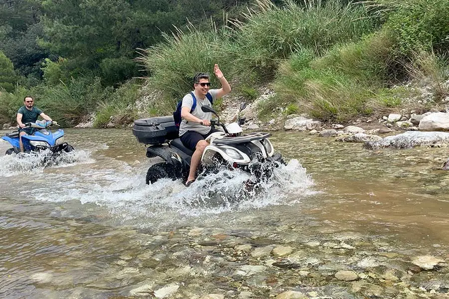 Olympos ATV safari grup turu